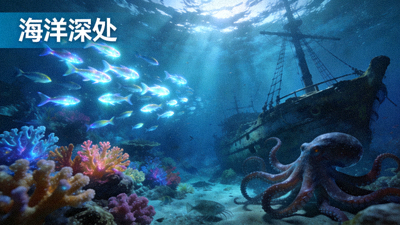 纪录片《海洋深处》展示神秘海洋生物与海底世界奇观